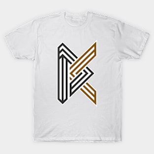 alphabet K artwork T-Shirt